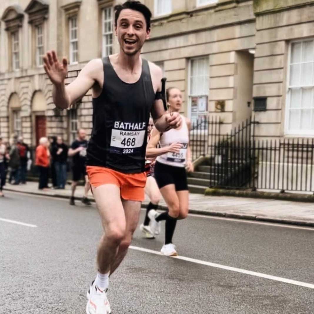 This year Bloxwich is supporting runner Ramsay Evans, in the London Marathon a friend of 31 year old Bloxwich company Director Matt Hadden, who has suffered from cancer this year.