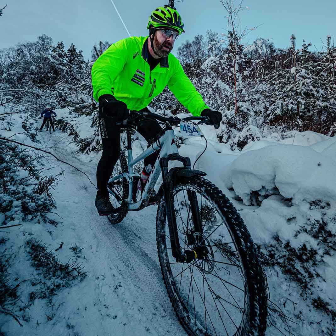 Neil from Bloxwich Truck & Container Ltd at the Strathpuffer 2025